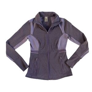CALIA by Carrie Underwood Athletic Jacket Full Zip Thumbholes Womens S Purple
